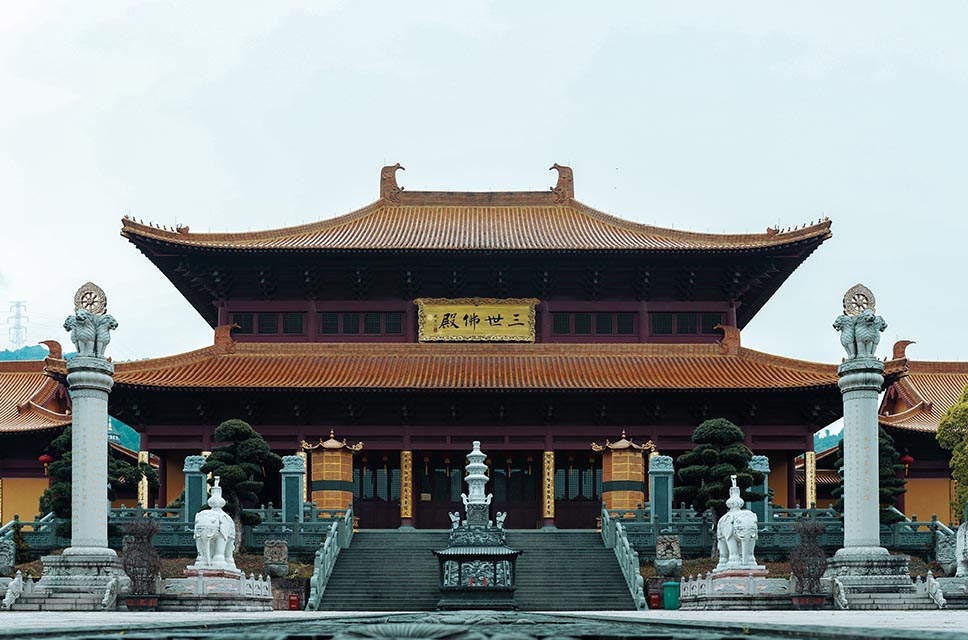 2021年3月10日，前往金华智者寺拜访参观